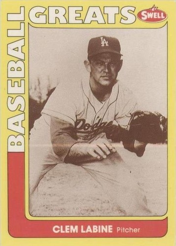 1991 Swell Baseball Greats - Clem Labine #54