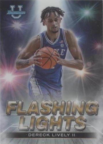 2022-23 Bowman University Best - Dereck Lively #FL-2