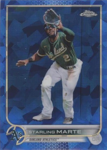 2022 Topps Chrome Sapphire Edition - Starling Marte #305