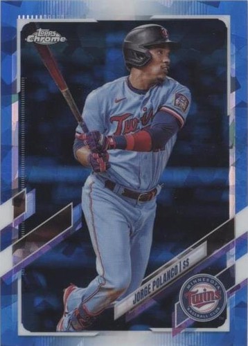 2021 Topps Chrome Sapphire Edition - Jorge Polanco #598