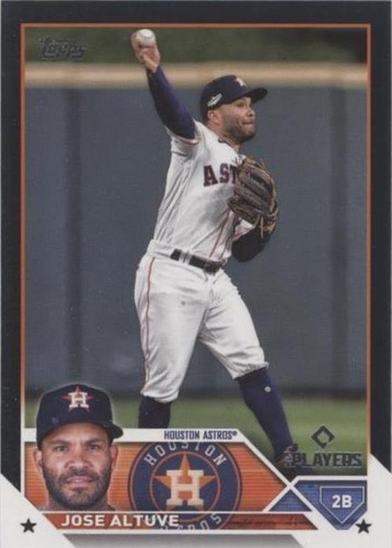 2023 Topps X MLB Players Exclusive - Jose Altuve #9