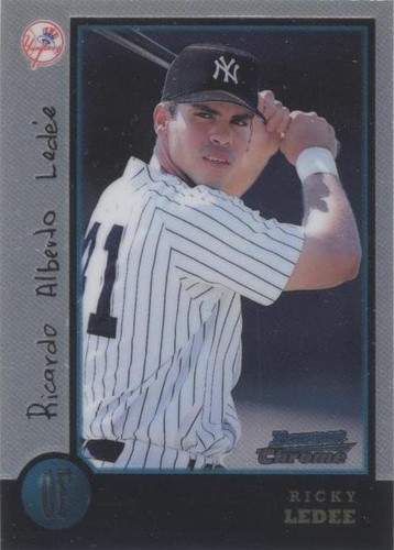 1998 Bowman Chrome - Ricky Ledee #105