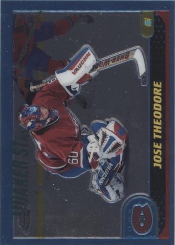 2001-02 Topps Chrome - Jose Theodore #98