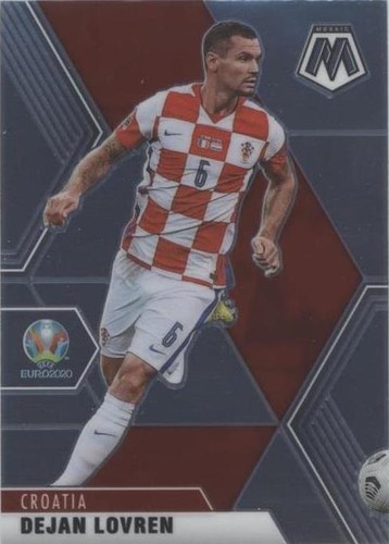 2021 Panini Mosaic UEFA Euro 2020 Blue Mosaic Prizm /99