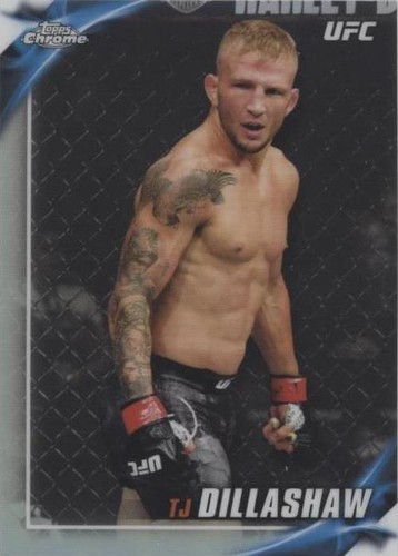 2019 Topps Chrome UFC - TJ Dillashaw #UFCK-TD