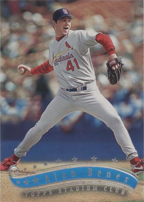 Topps Stadium Club 1997 - Alan Benes #86