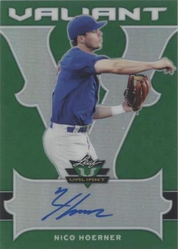 2018 Leaf Valiant - Nico Hoerner #BA-NH1