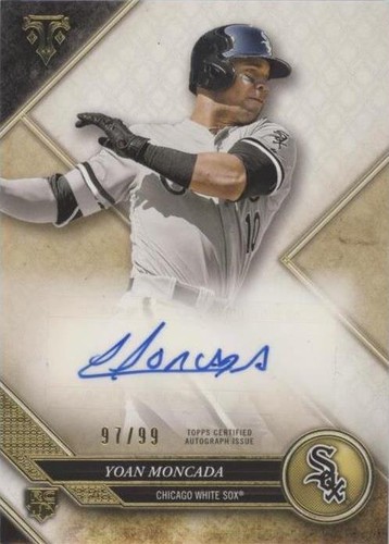 2017 Topps Triple Threads - Yoan Moncada #RA-YM