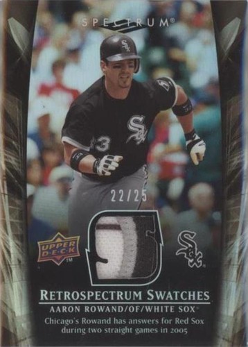 2008 Upper Deck Spectrum - Aaron Rowand #RS-AR2