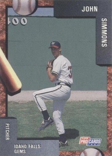 1992 Fleer ProCards Minor League - John Simmons #3512