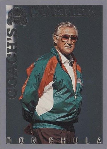 2000 Fleer Greats of the Game DON Shula #100CC