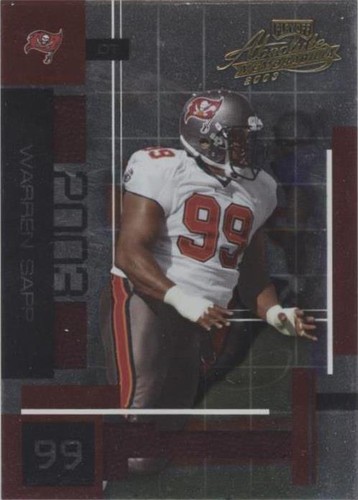 2003 Playoff Absolute Memorabilia Warren Sapp #97