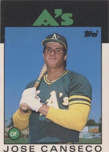 1986 Topps Traded - Jose Canseco #20T