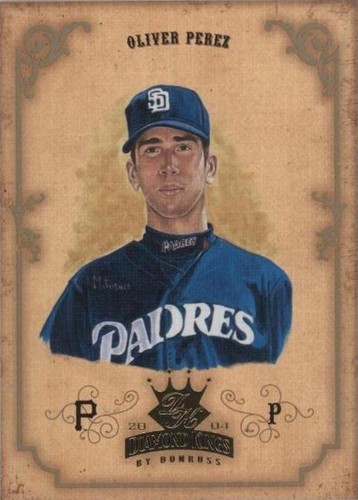 2004 Donruss Diamond Kings - Oliver Perez #102