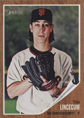 2011 Topps Heritage - Tim Lincecum #429