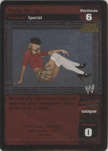 2004 WWE Raw Deal Trading Card Game - Stacy Keibler #101/172 V11