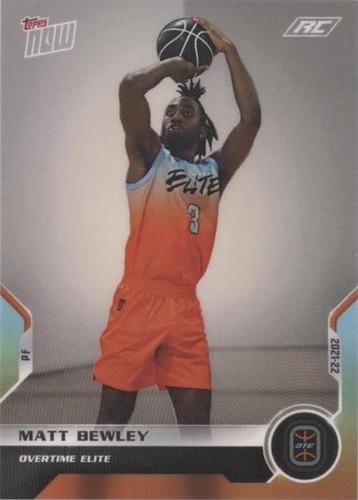 2021-22 Topps Now Overtime Elite - Matt Bewley #15