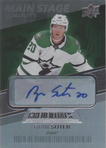 2021-22 Upper Deck Credentials - Ryan Suter #BTS-RS