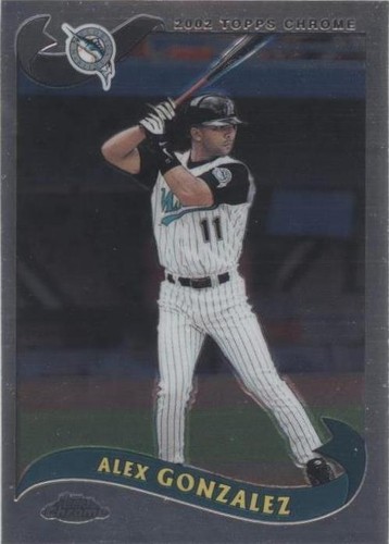 2002 Topps Chrome - Alex Gonzalez #181