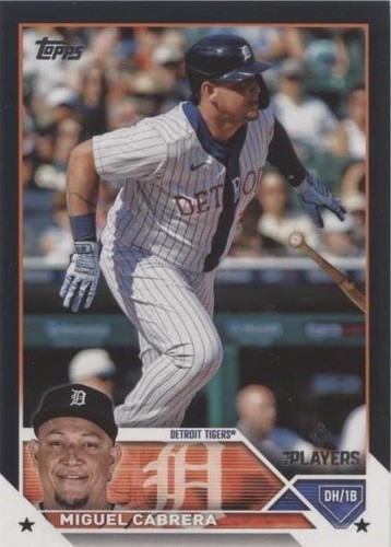 2023 Topps X MLB Players Exclusive - Miguel Cabrera #21
