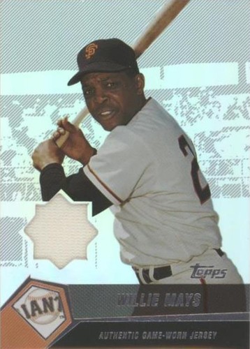 2004 Topps Clubhouse Collection - Willie Mays #WM