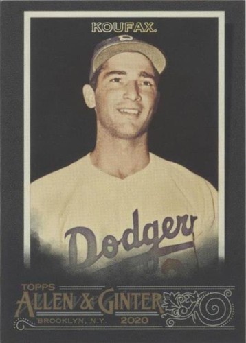 2020 Topps Allen & Ginter's X - Sandy Koufax #79
