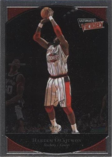 1999-00 Upper Deck Ultimate Victory - Hakeem Olajuwon #28