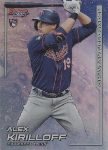 2021 Bowman's Best - Alex Kirilloff #RC-16