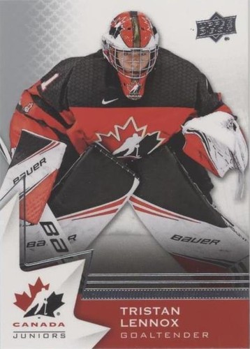 2020-21 Upper Deck Team Canada Juniors - Tristan Lennox #21