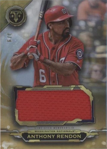 2019 Topps Triple Threads - Anthony Rendon #SJR-AR1