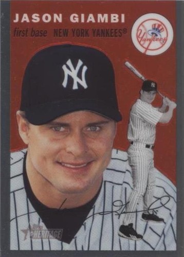 2003 Topps Heritage - Jason Giambi #THC95