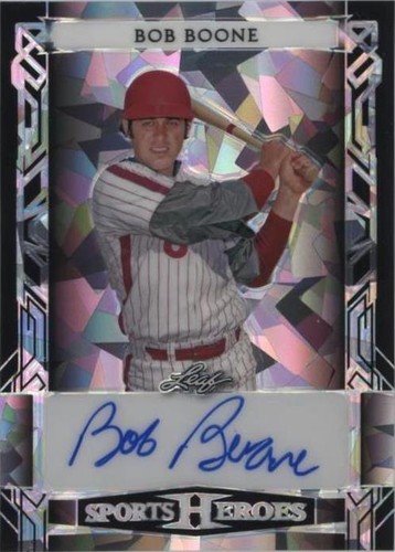 2024 Leaf Metal Sports Heroes - Bob Boone #BA-BB1