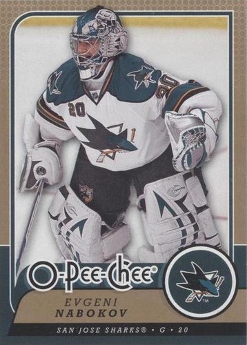 2008-09 O-Pee-Chee - Evgeni Nabokov #58