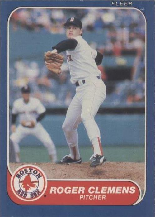 Fleer 1986 - Roger Clemens #345