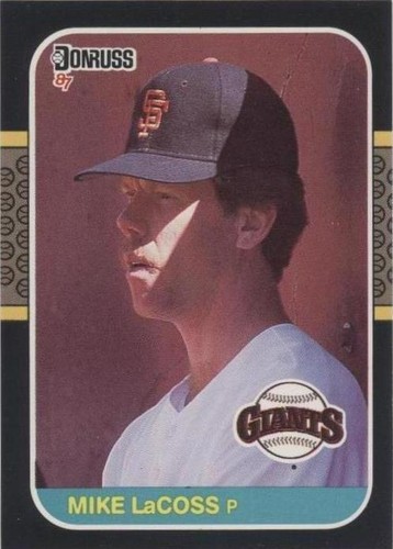 1987 Donruss - Mike LaCoss #636