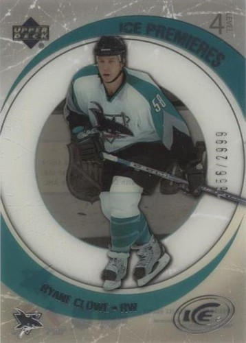 2005-06 Upper Deck Ice - Ryane Clowe #163
