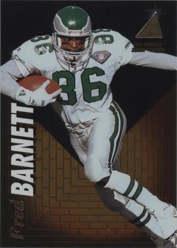 1995 Pinnacle Zenith Fred Barnett #Z48