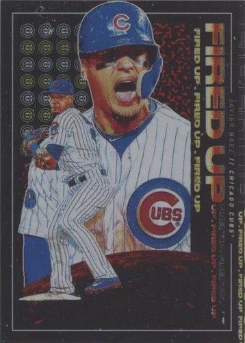 2019 Topps Fire - Javier Báez #FIU-3