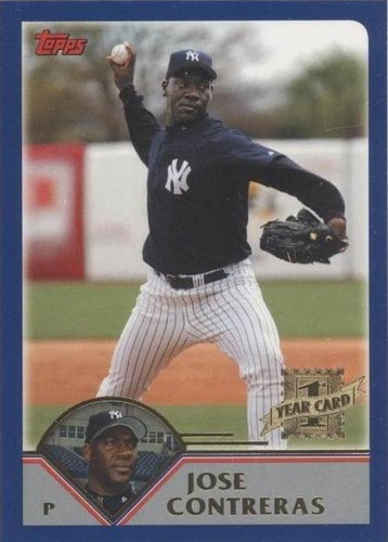Jose Contreras 2003 Ultimate Collection Rookie Card RC SP Auto /25 