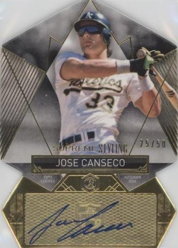 2014 Topps Supreme - Jose Canseco #SS-JC