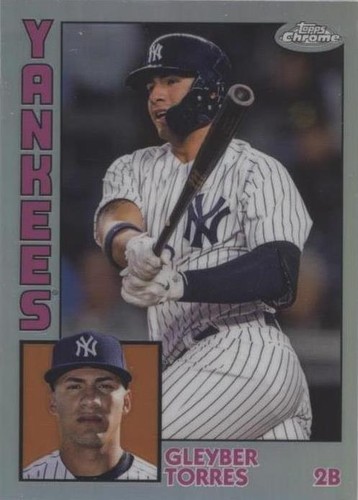 2018 Topps Chrome Sapphire Edition #699 Gleyber Torres PSA