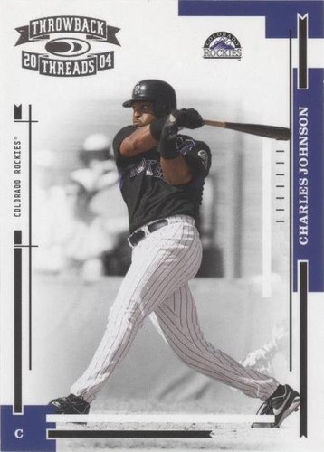 2004 Donruss Throwback Threads - Charles Johnson #64