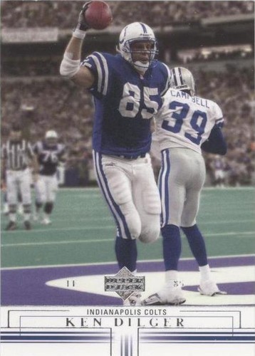 2001 Upper Deck Ken Dilger #72