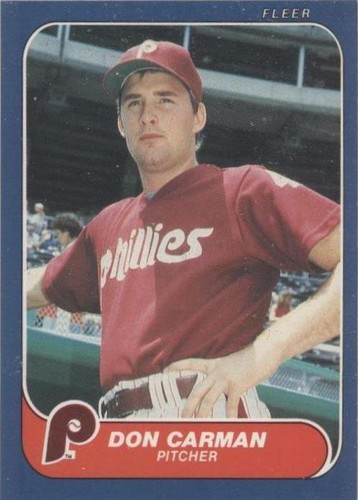 1986 Fleer - Don Carman #436