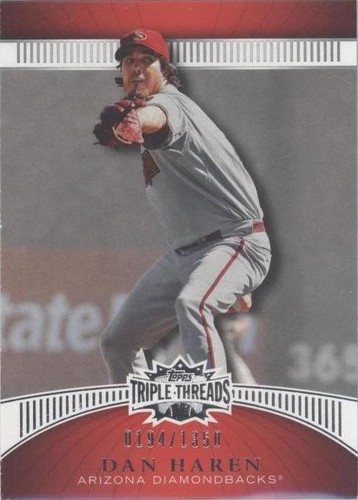 2010 Topps Triple Threads - Dan Haren #86