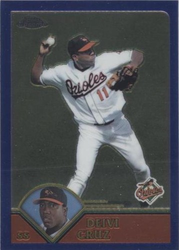 2003 Topps Chrome Traded & Rookies - Deivi Cruz #T68