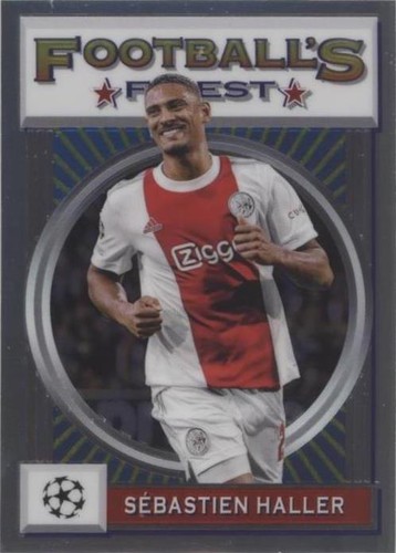 2021-22 Topps Finest Flashbacks UCL Sebastien Haller #180