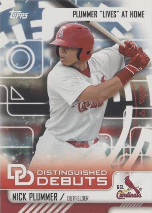 2016 Topps Pro Debut - Nick Plummer #DD-22