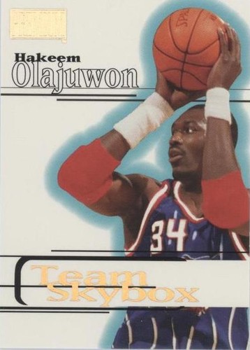HAKEEM OLAJUWON　オラジュワン　直筆サインカード　AUTO　NBA HAKEEM OLAJUWON オラジュワン 直筆サインカード AUTO NBA