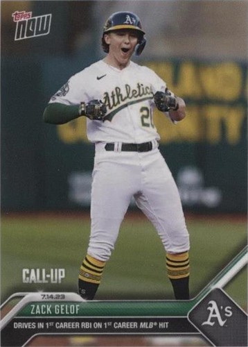 2023 Topps Now - Zack Gelof #568